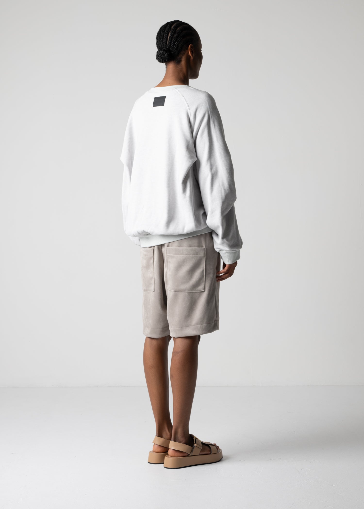 18 LEILA WIDE CUFF SWEAT SHIRT / HEAVY TERRY - C12