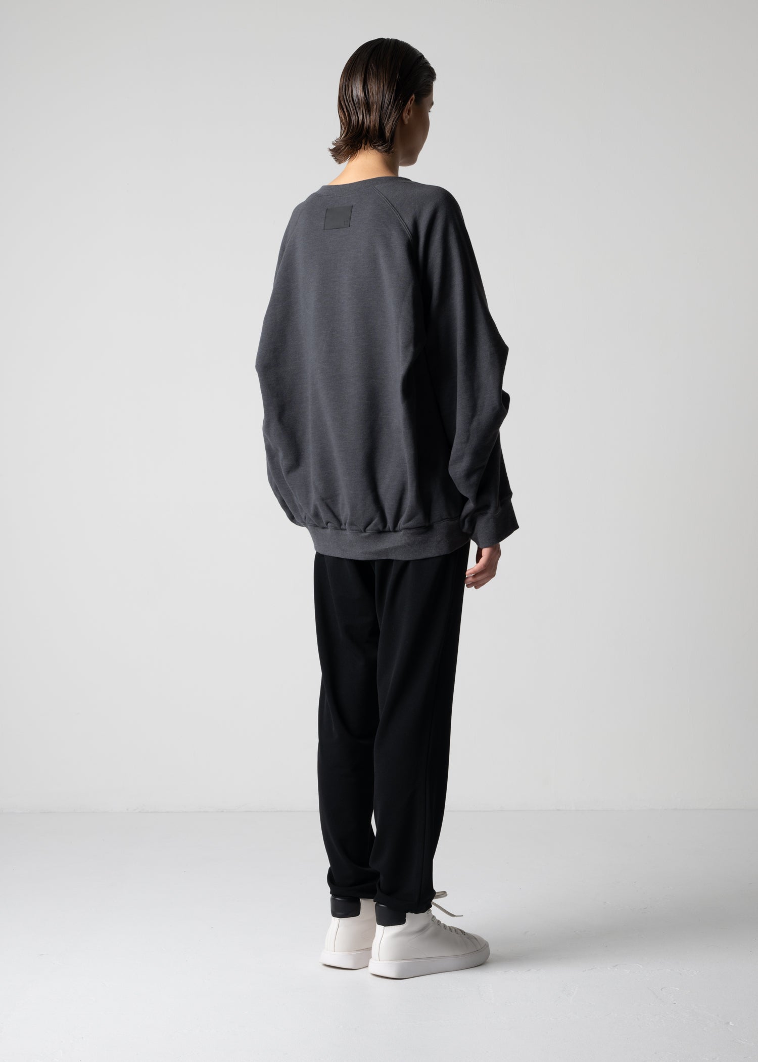 18 LEILA WIDE CUFF SWEAT SHIRT / HEAVY TERRY - C12