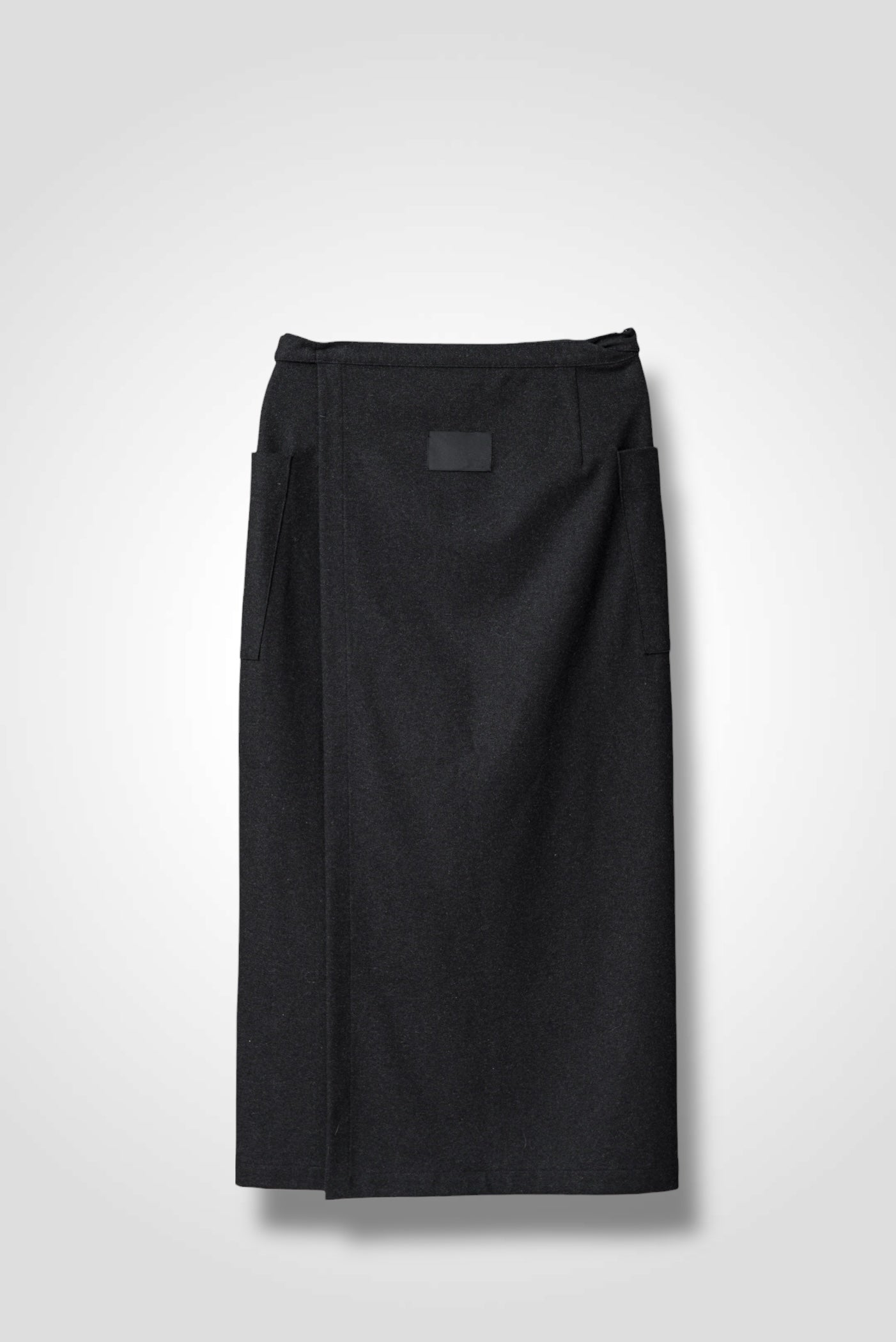 24 MIRANDA WRAP SKIRT / SOFT FLANNEL JERSEY - C13