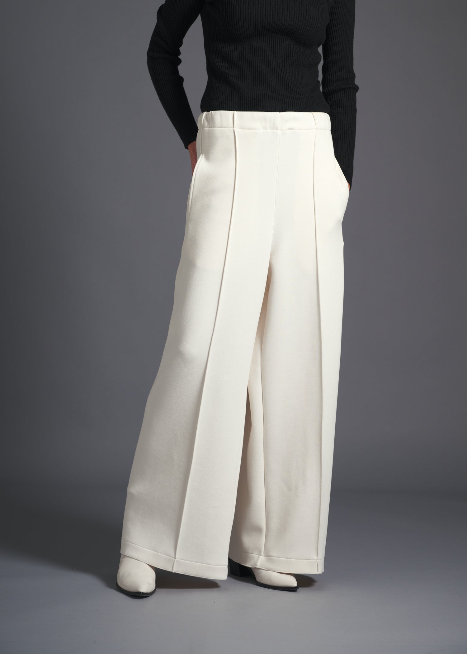 GENEVA WIDE LEG TROUSERS, Made in Japan COGTHEBIGSMOKE