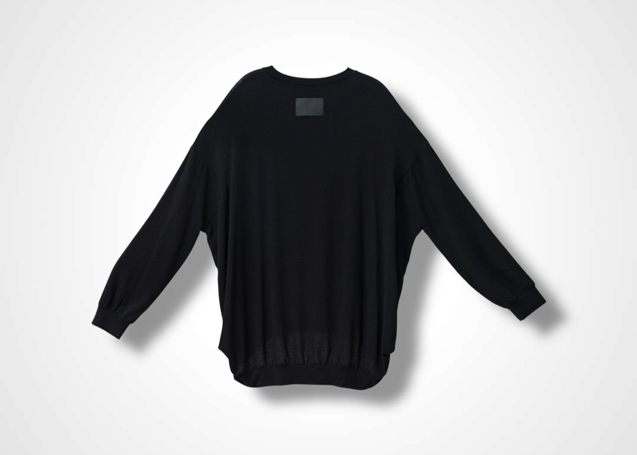 03 MACY NARROW SLV CREW NECK TOP / TENCEL CASHIMER PLAIN JERSEY - C13