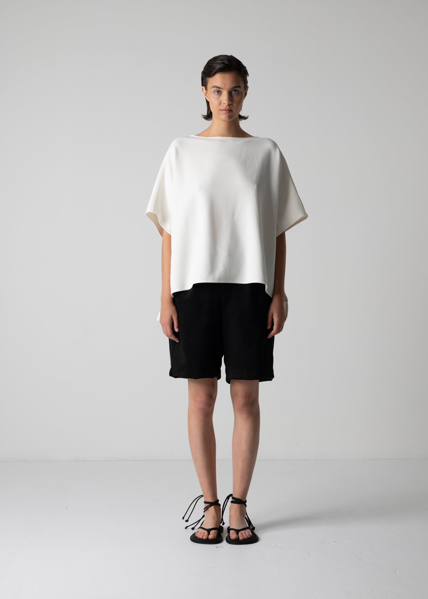44 BETTY TOP / WRINKLE JERSEY - C12