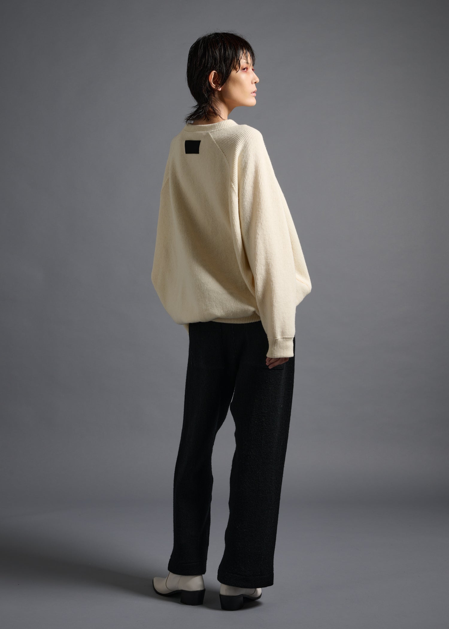 48 ELLIS SWEATSHIRT / CHUNKY RIB JERSEY - C13