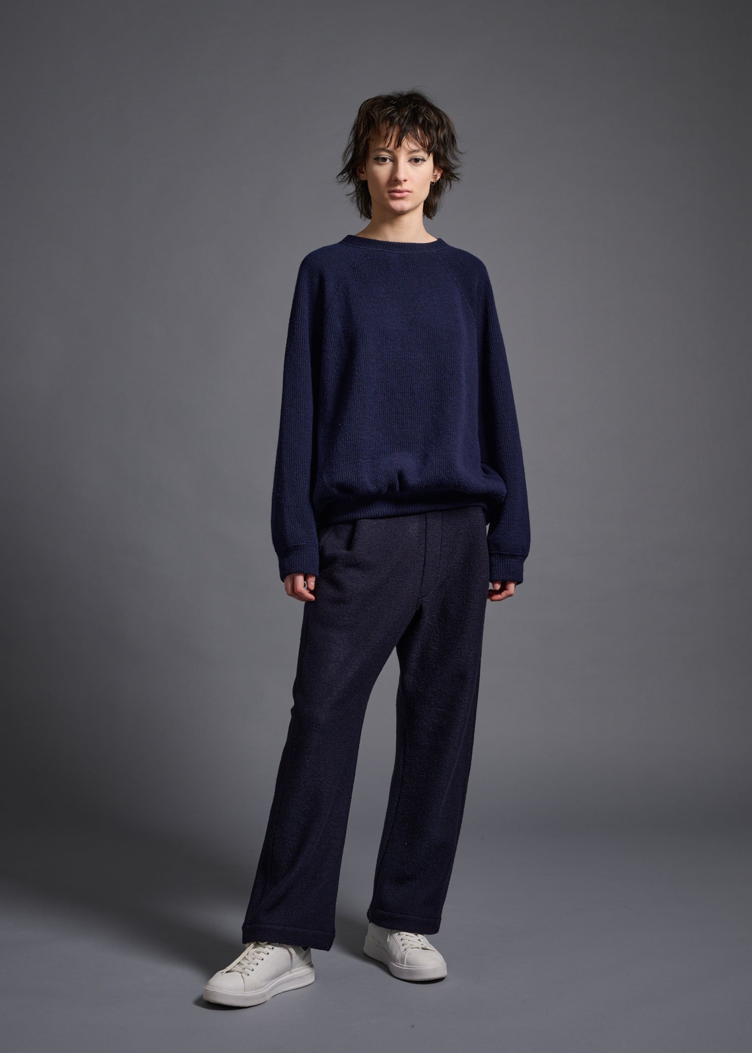 48 ELLIS SWEATSHIRT / CHUNKY RIB JERSEY - C13