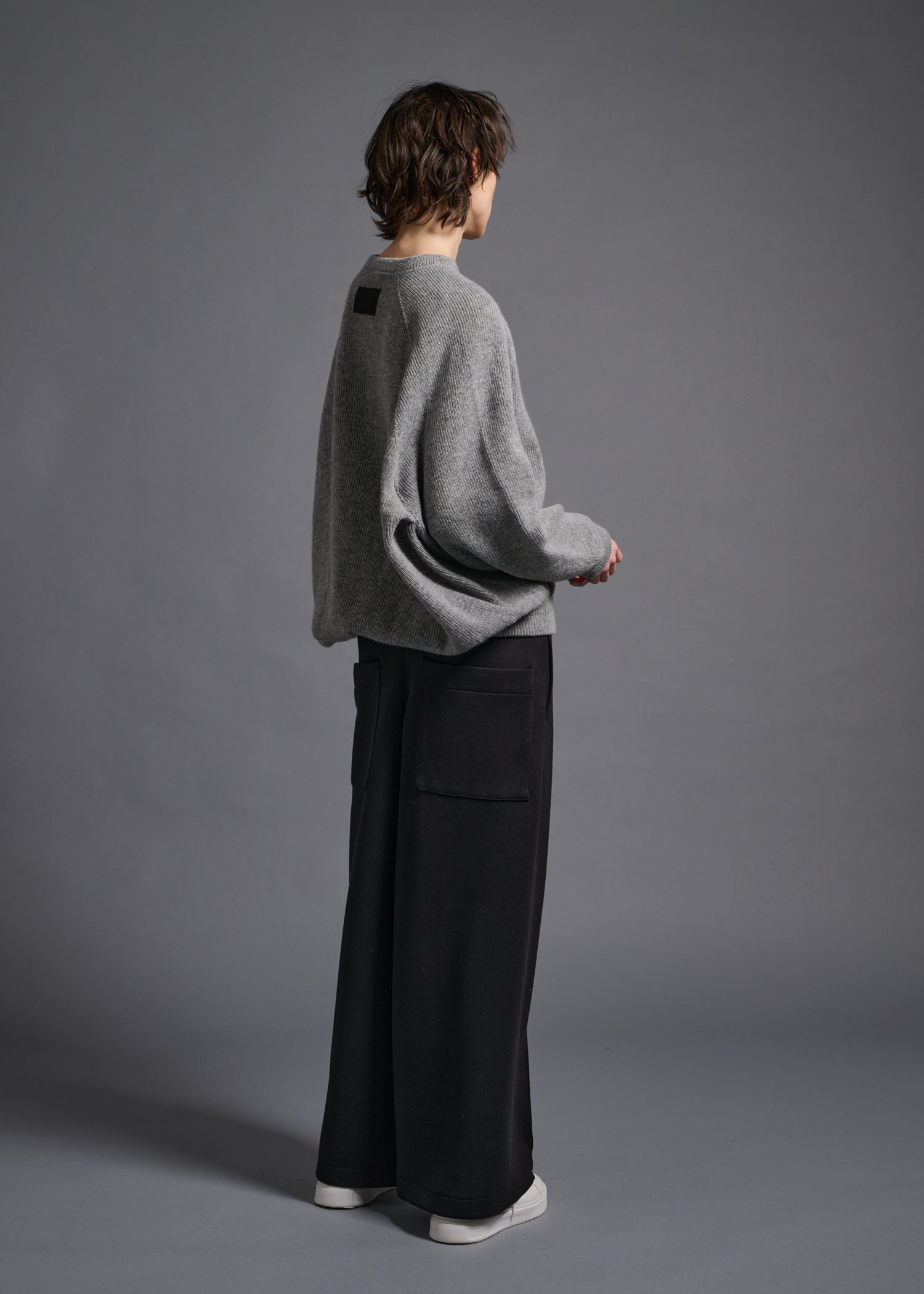 48 ELLIS SWEATSHIRT / CHUNKY RIB JERSEY - C13