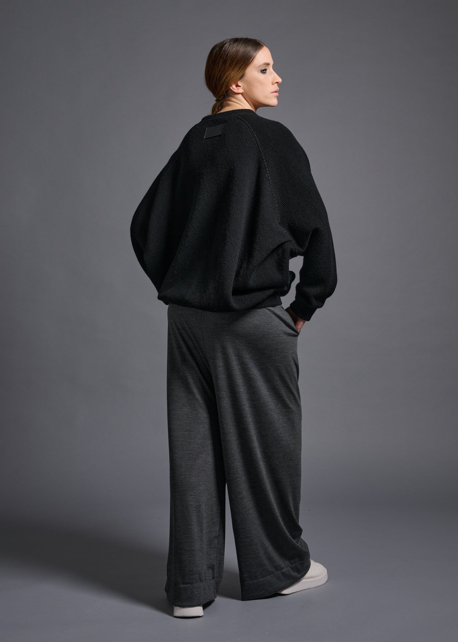 48 ELLIS SWEATSHIRT / CHUNKY RIB JERSEY - C13