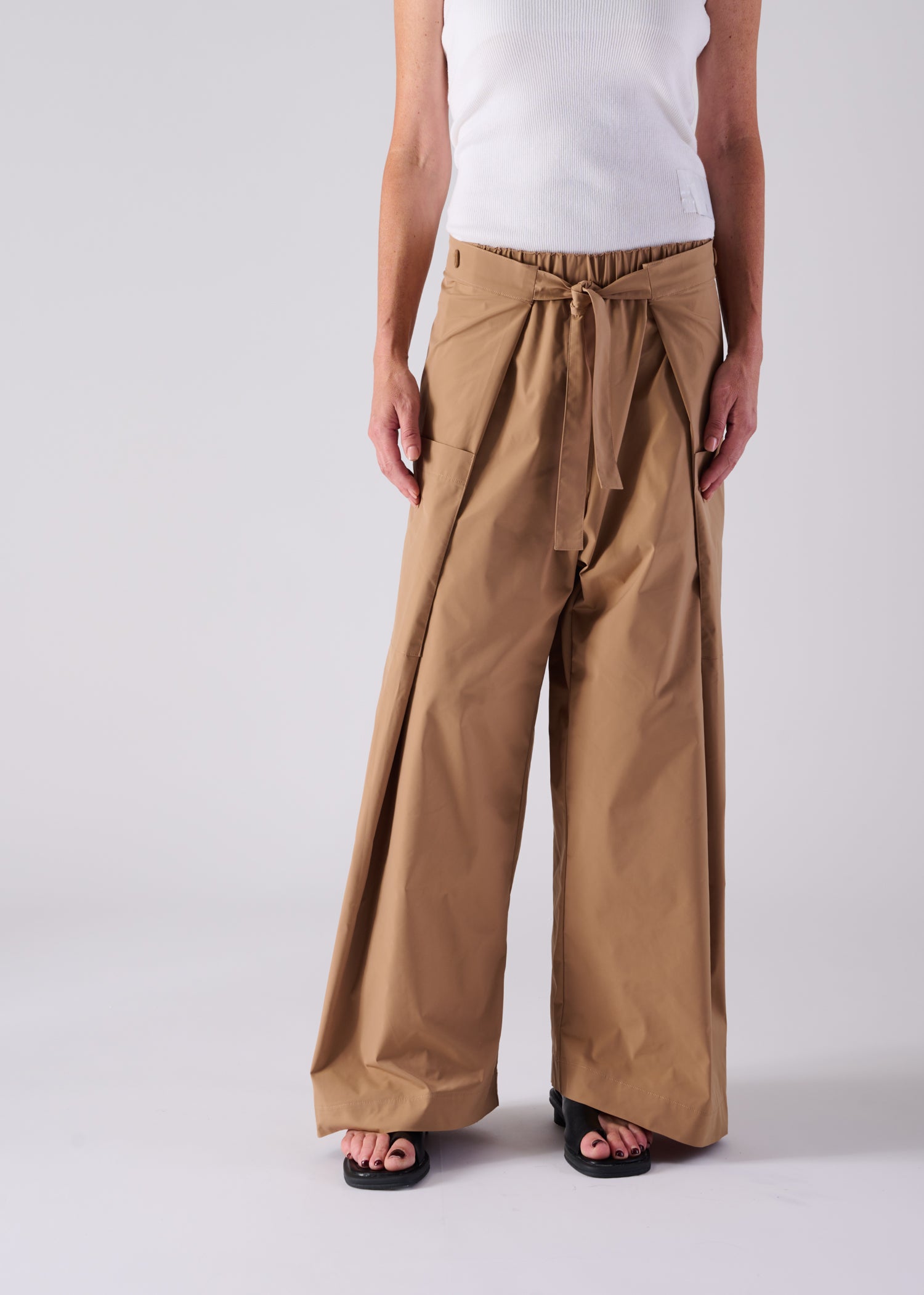 cogthebigsmoke KARA WRAP TROUSERS 新品未使用 KARA WRAP TROUSERS, Wide leg wrap trousers, Made in Japan