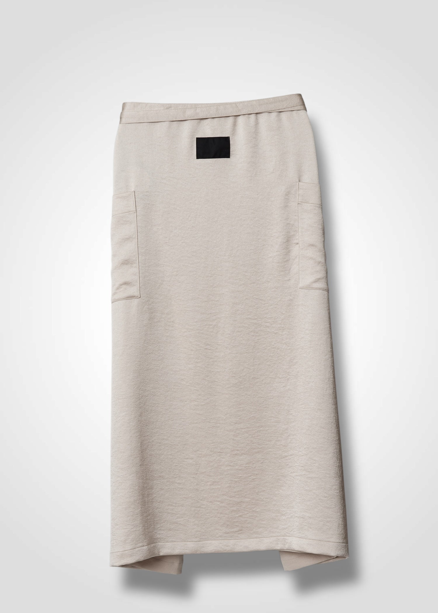 53 MINA DOUBLE WRAP SKIRT / ECO SATIN - C13