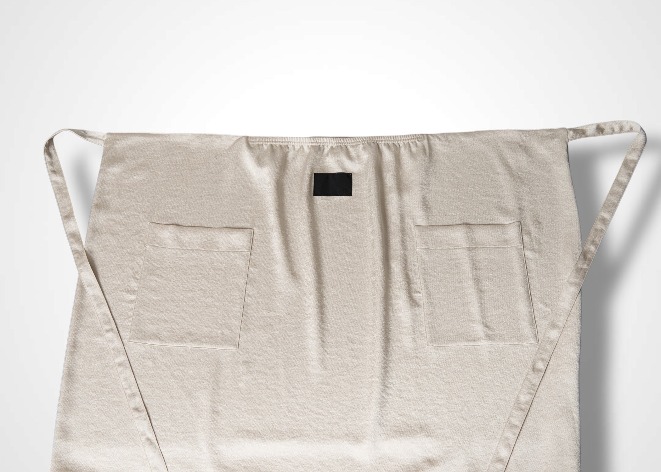 53 MINA DOUBLE WRAP SKIRT / ECO SATIN - C13