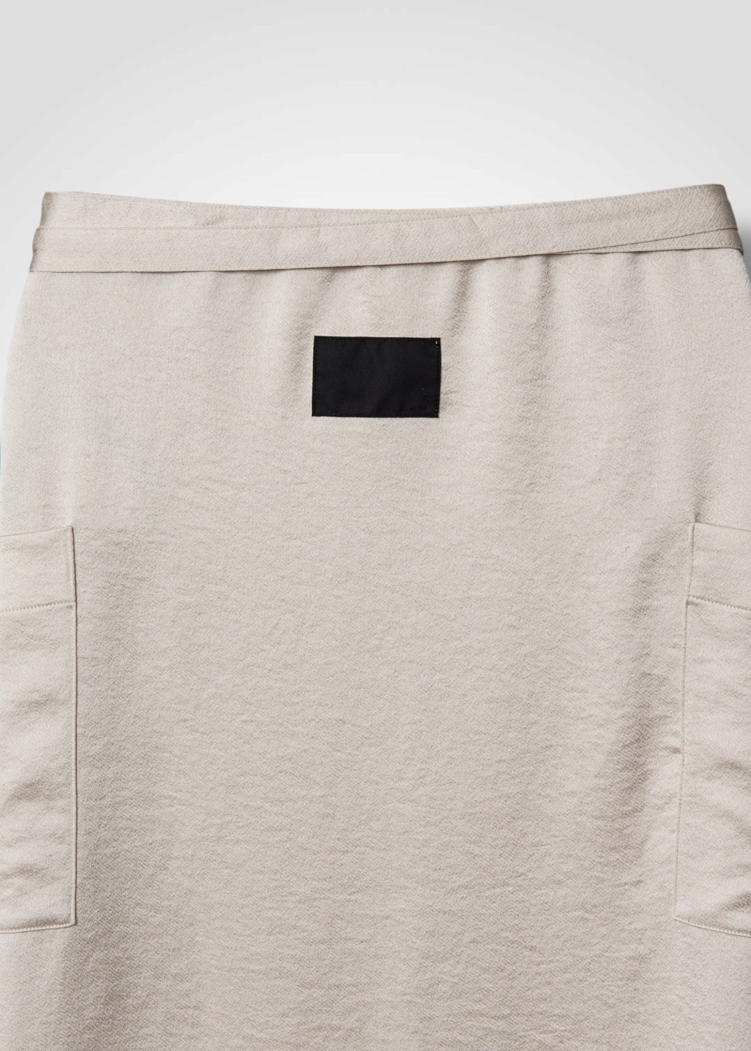 53 MINA DOUBLE WRAP SKIRT / ECO SATIN - C13