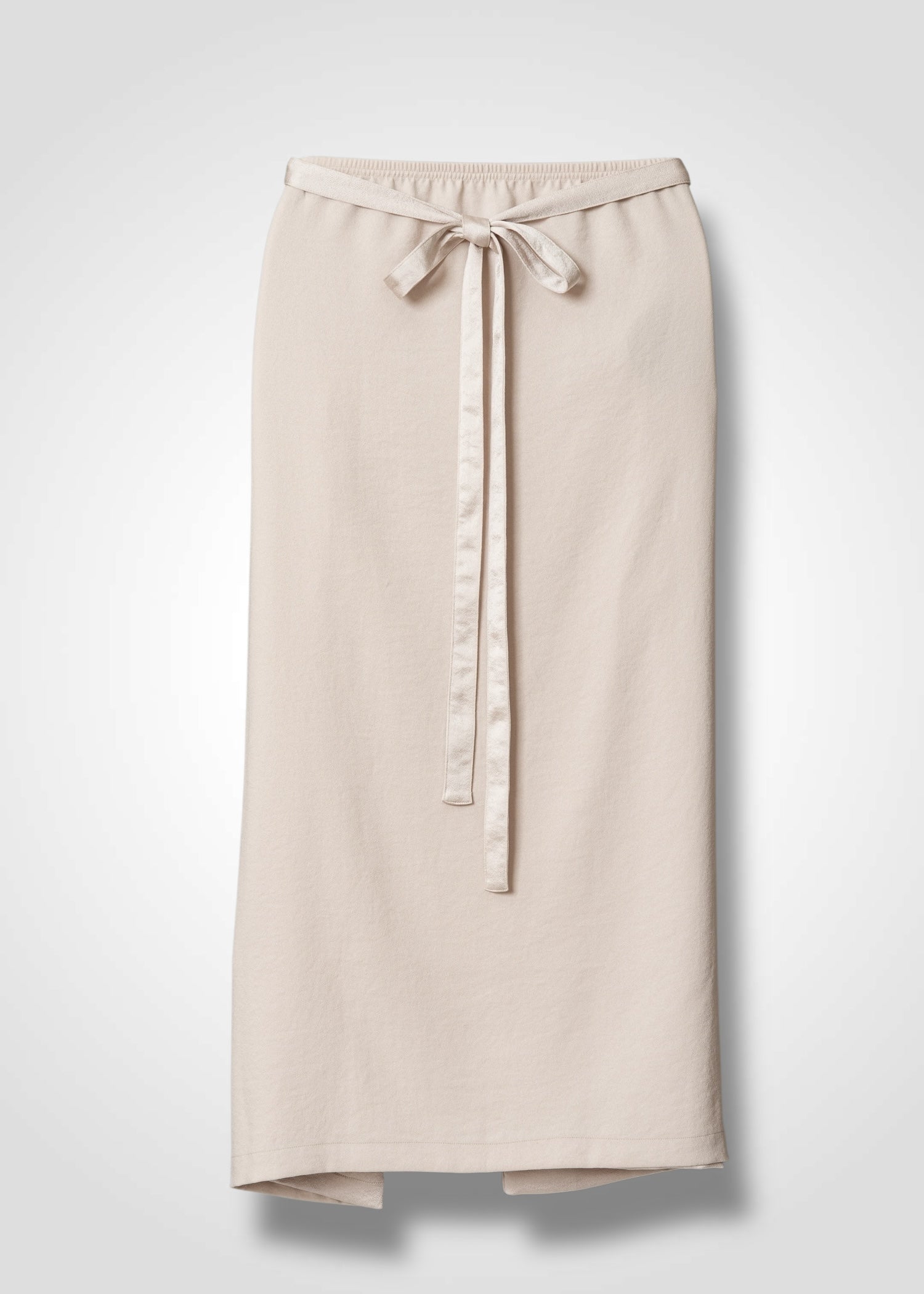 53 MINA DOUBLE WRAP SKIRT / ECO SATIN - C13