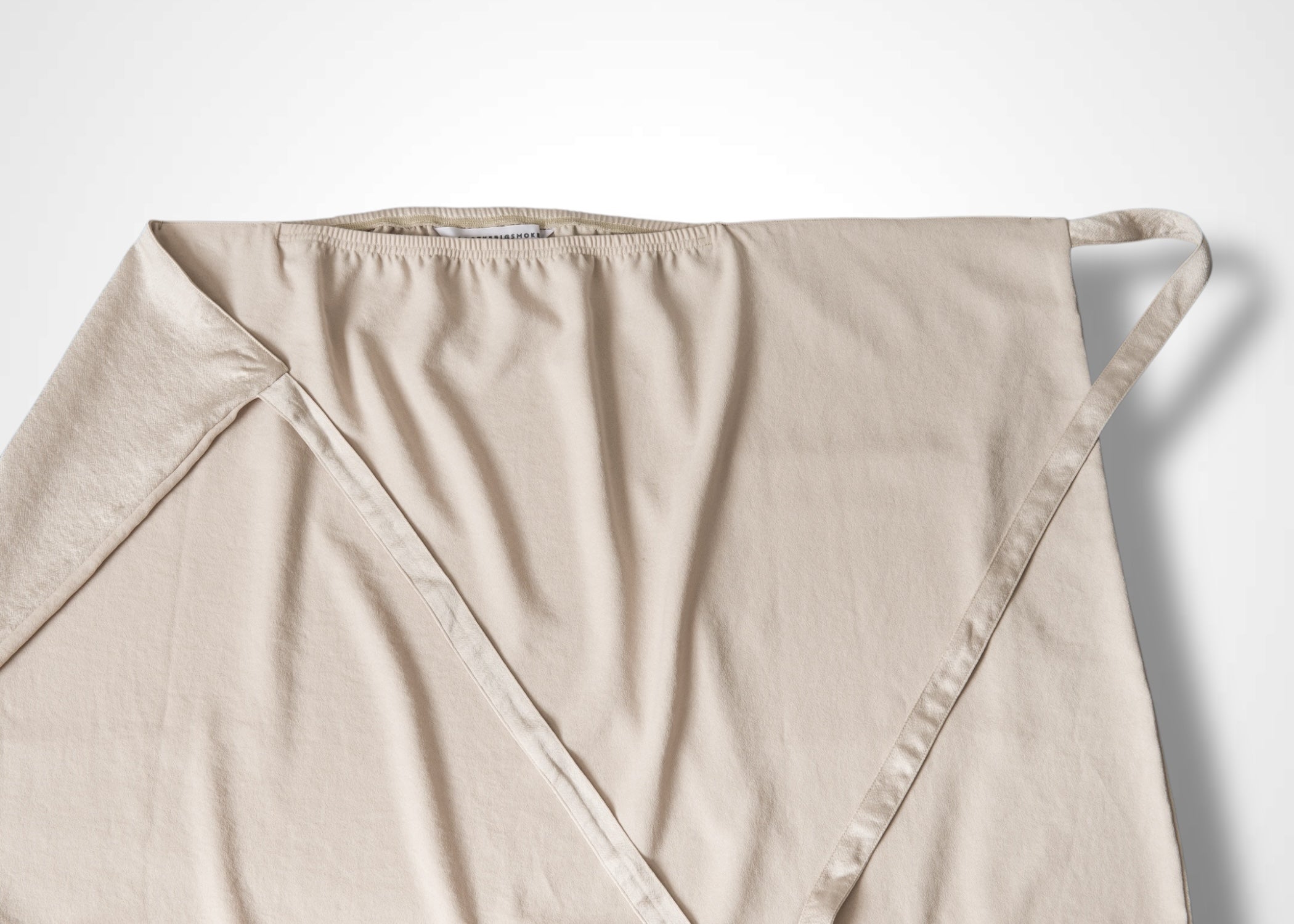 53 MINA DOUBLE WRAP SKIRT / ECO SATIN - C13