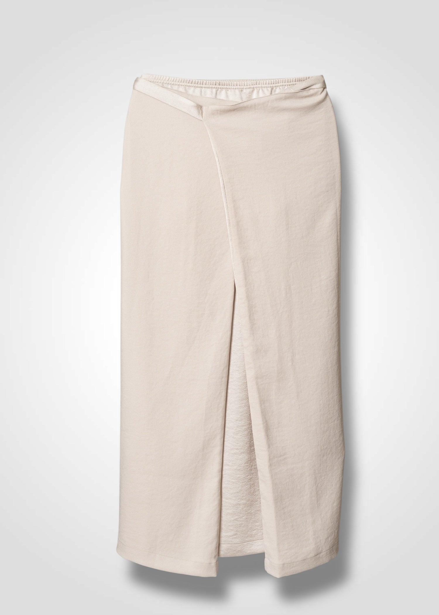 53 MINA DOUBLE WRAP SKIRT / ECO SATIN - C13
