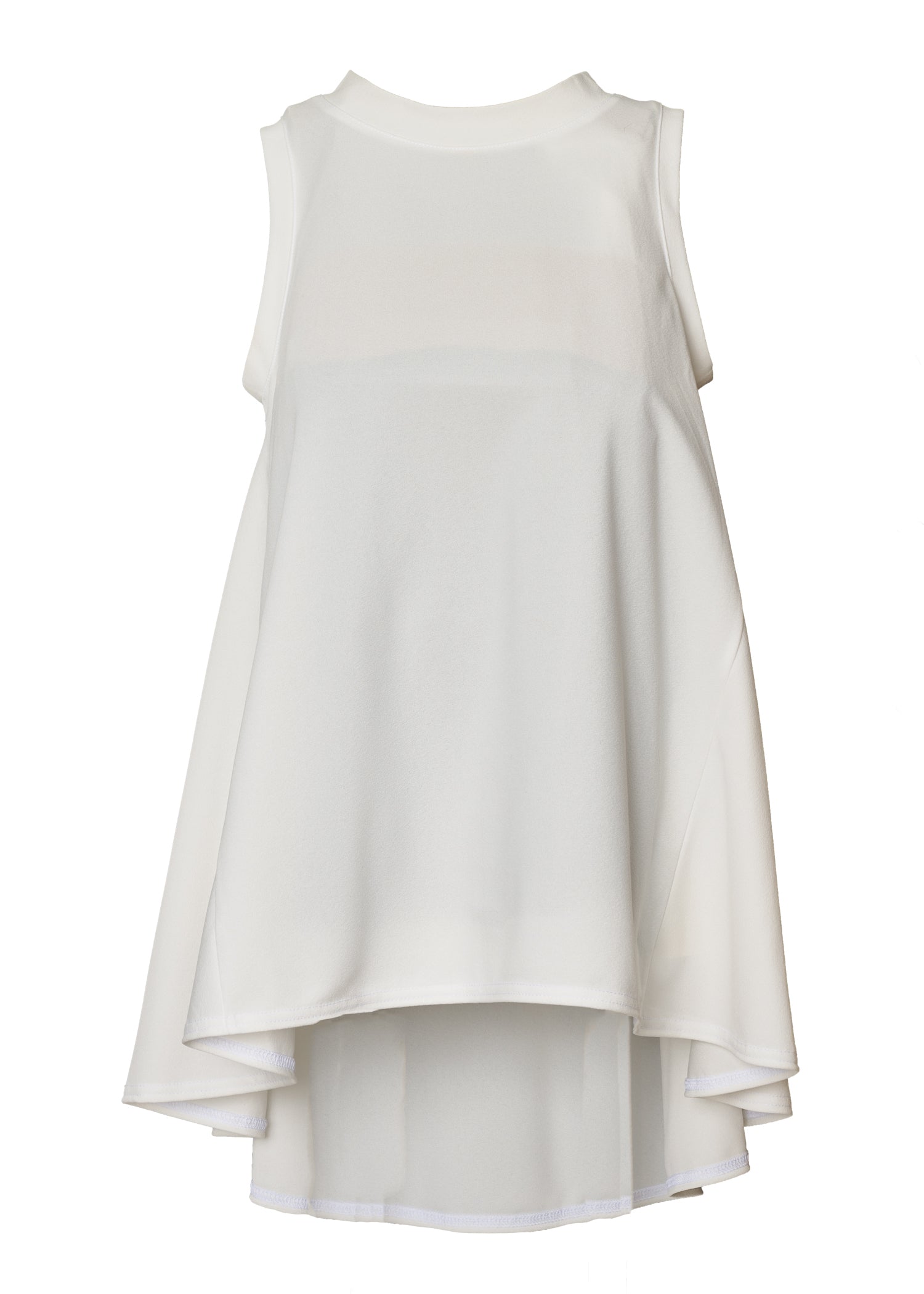 56 HIBA TOP / GEORGETTE JERSEY - C12