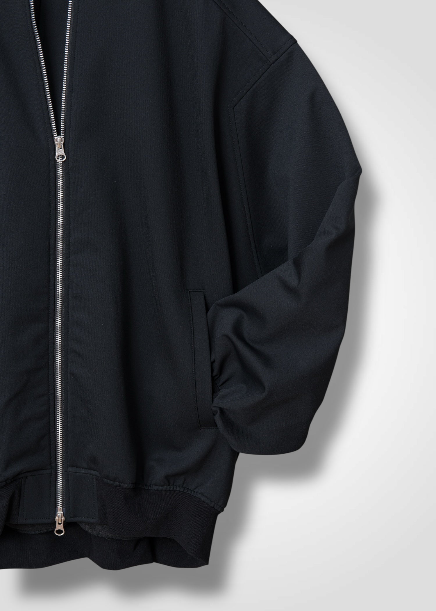 08 LESLIE OVERSIZED BLOUSON / DOUBLE FACE SUITING - C13