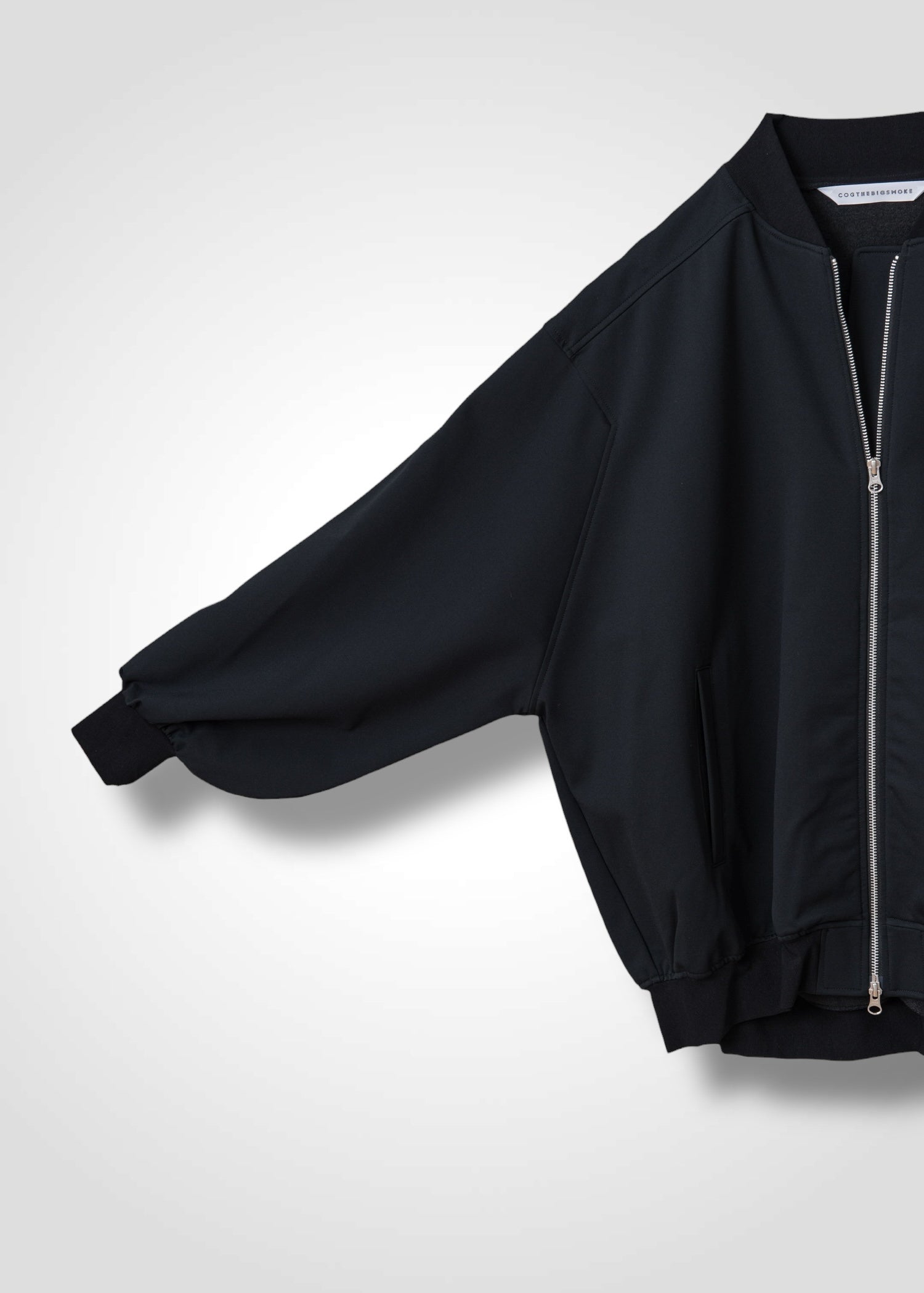 08 LESLIE OVERSIZED BLOUSON / DOUBLE FACE SUITING - C13