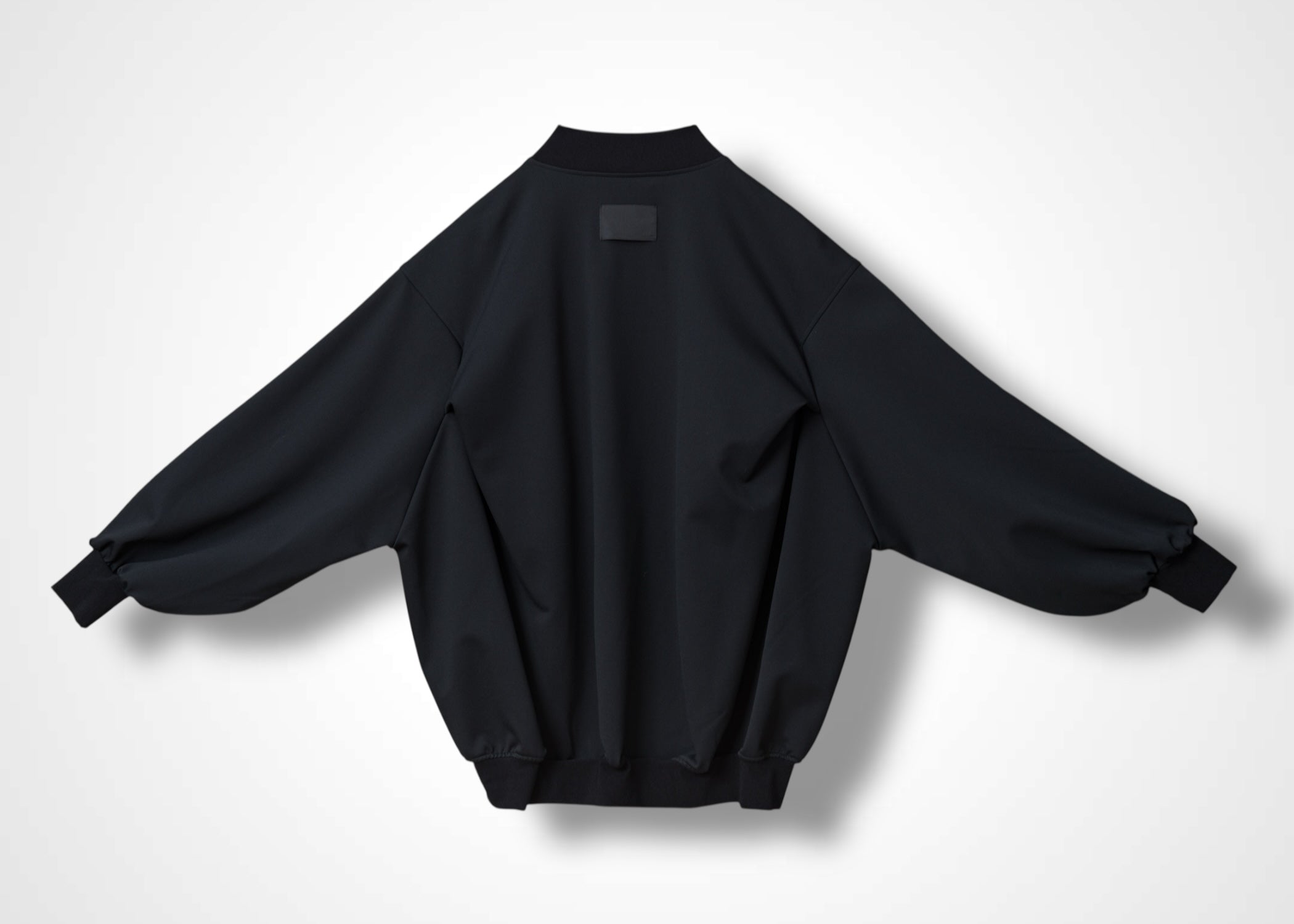 08 LESLIE OVERSIZED BLOUSON / DOUBLE FACE SUITING - C13