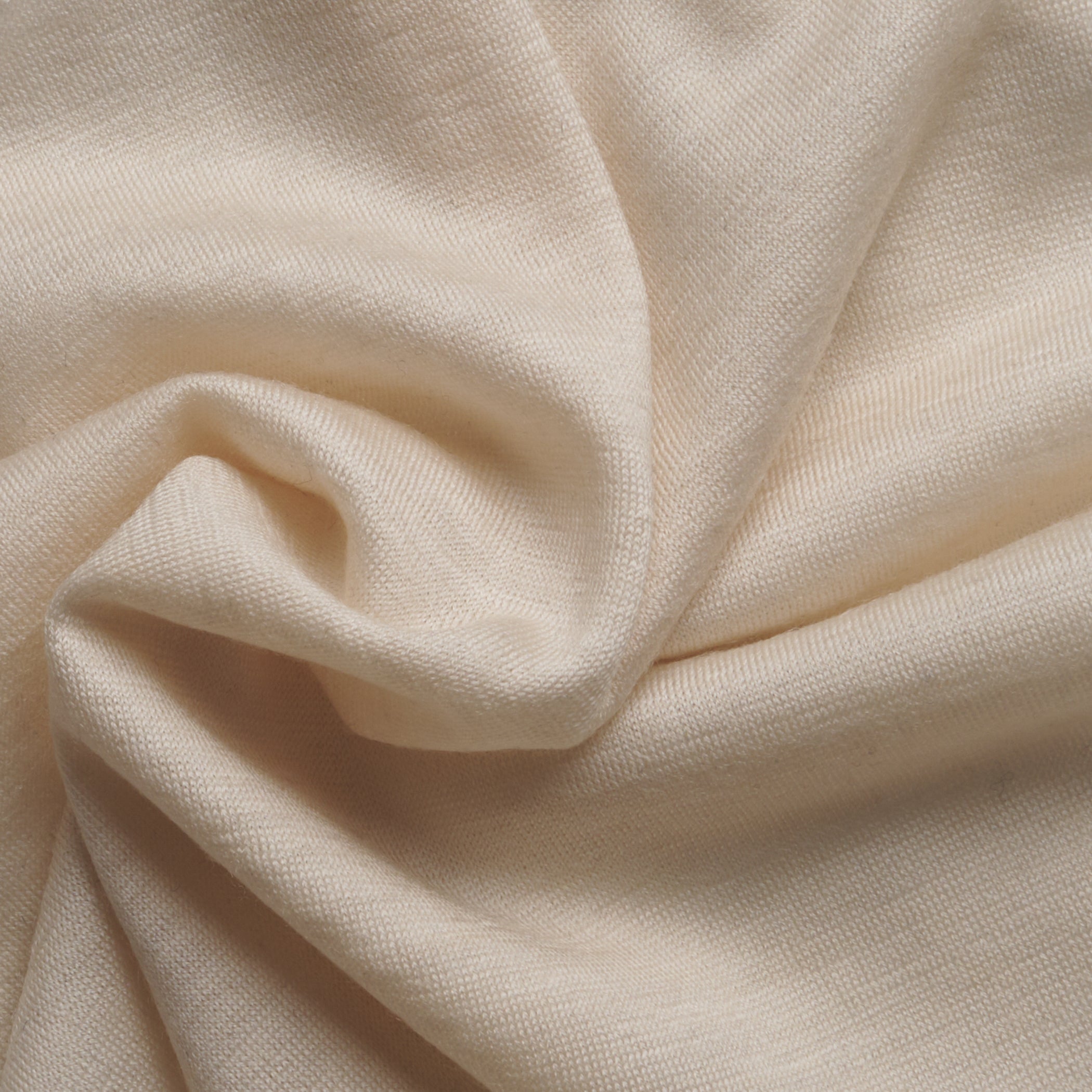 39 LAURA GATHERED SLV TOP / HIGH GAUGE PURE WOOL JERSEY - C13