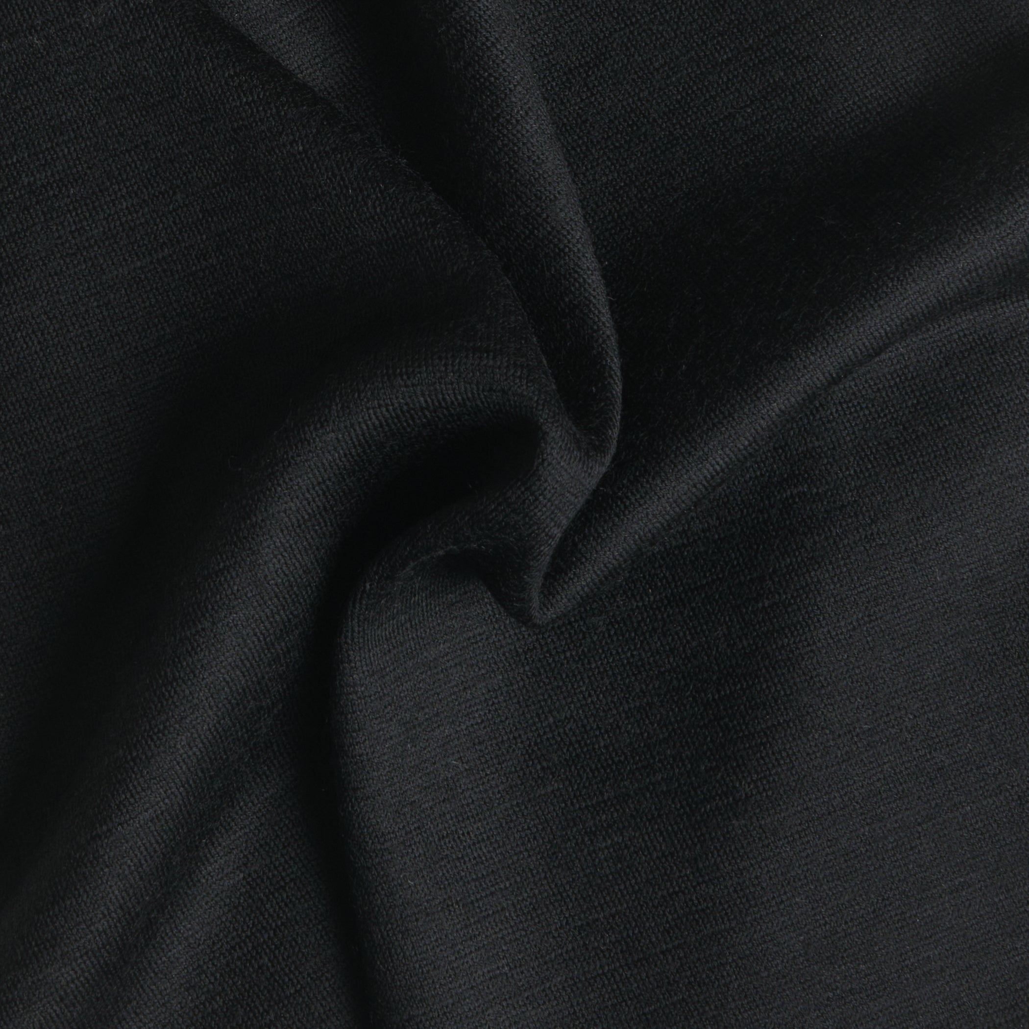 39 LAURA GATHERED SLV TOP / HIGH GAUGE PURE WOOL JERSEY - C13