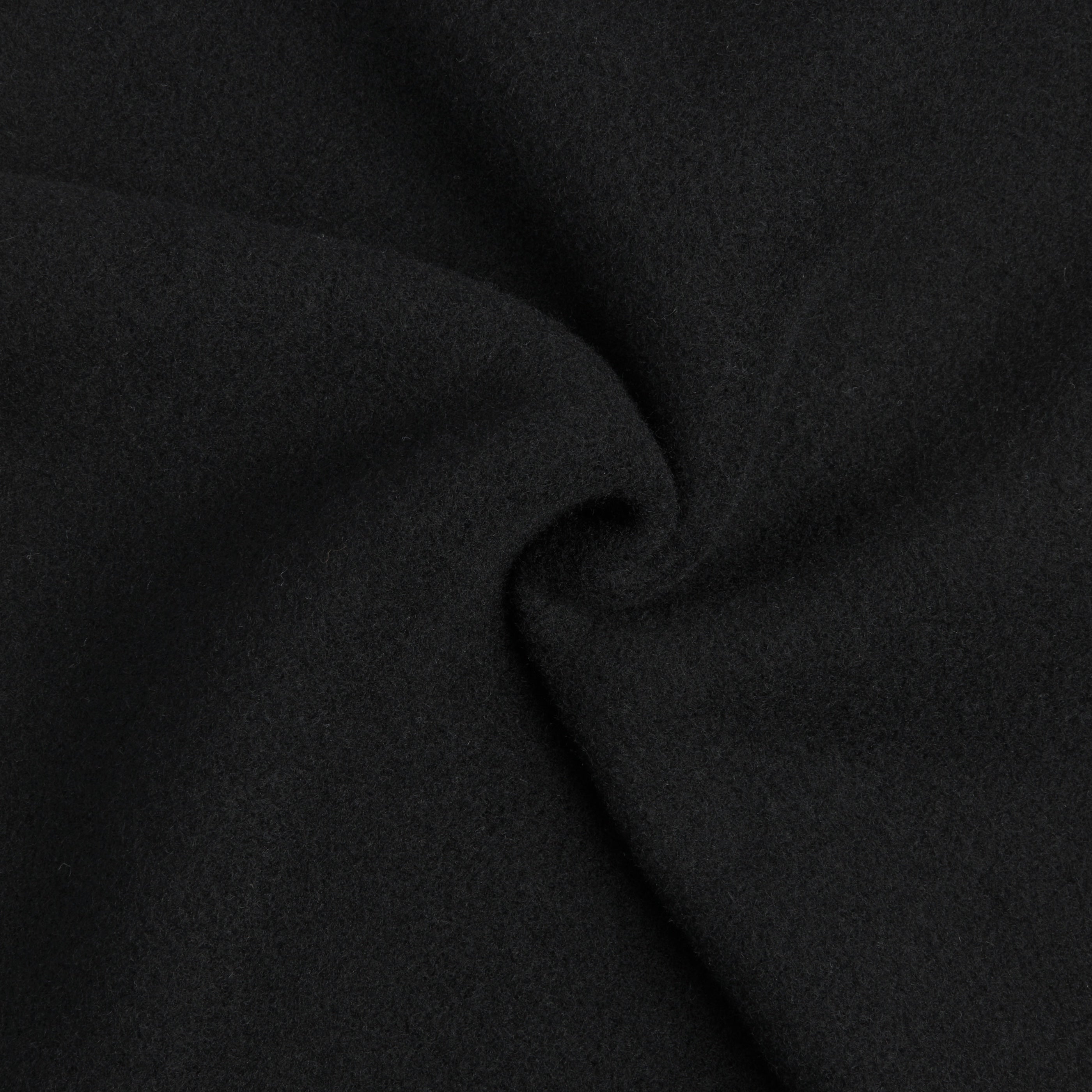 41 MILAN STAND COLLAR BLOUSON / WOOL BLENDED ITALIAN FLEECE - C13