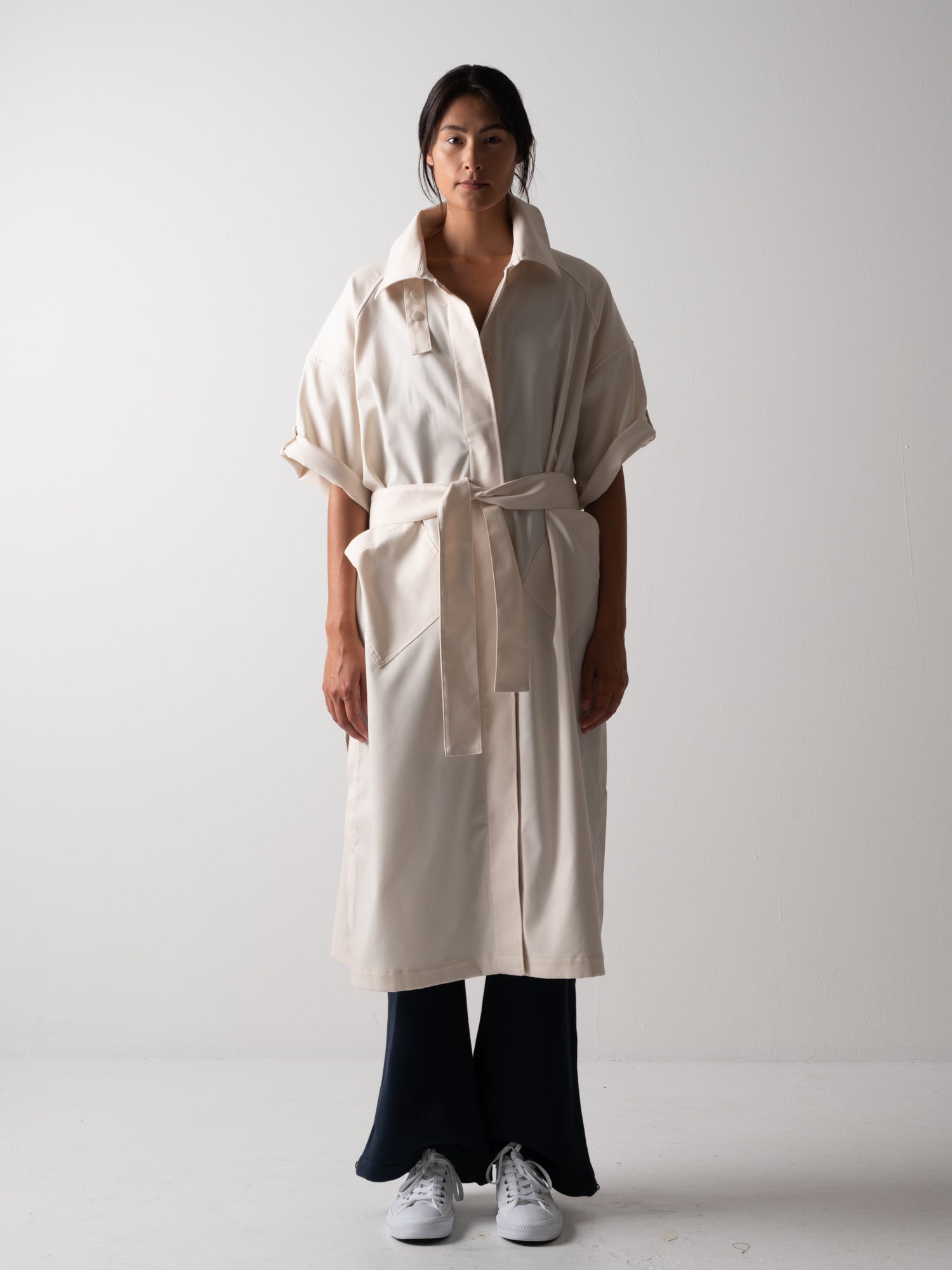 HOLLY COAT / TW STRETCH TWILL - C8