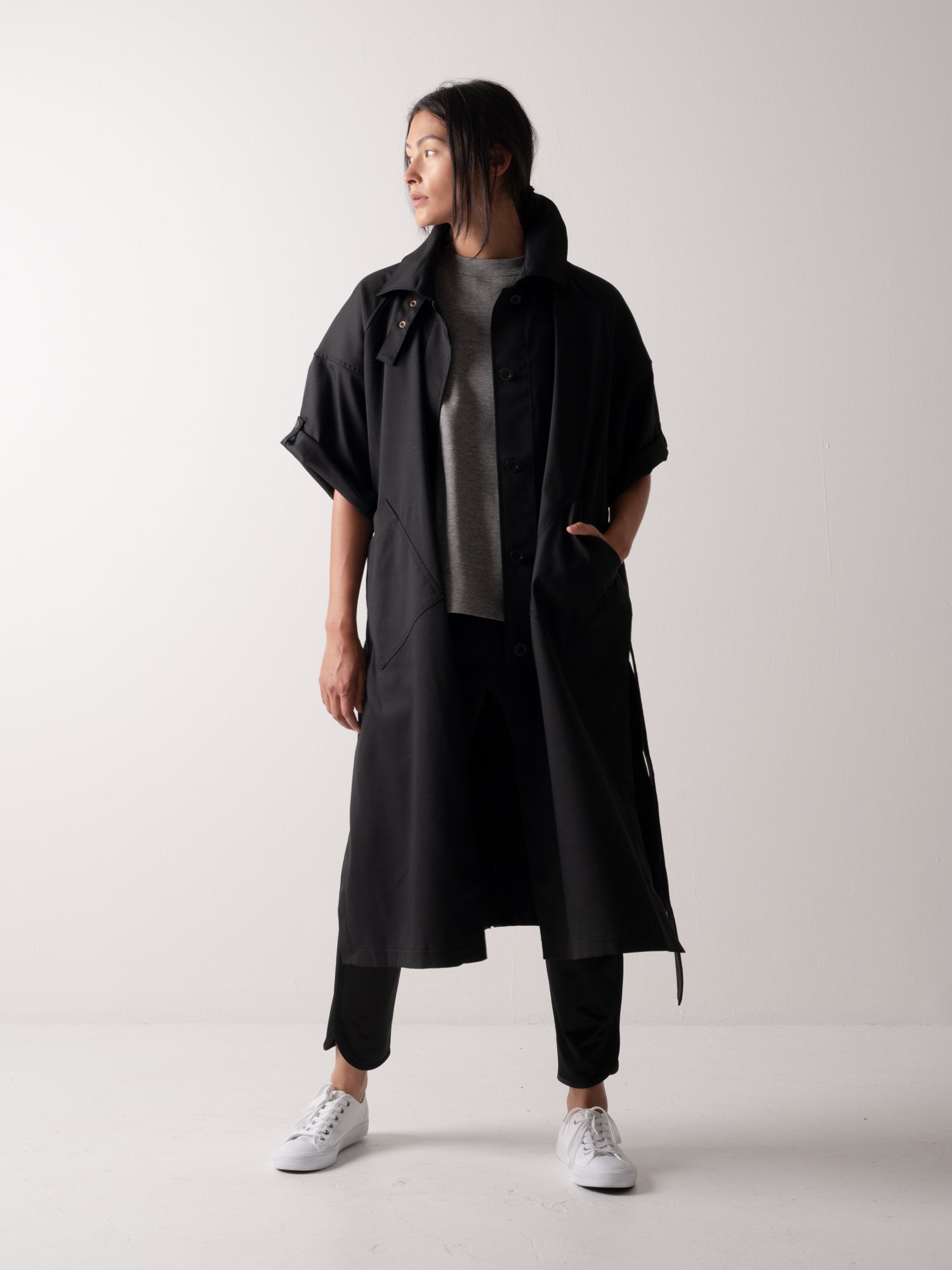 HOLLY COAT / TW STRETCH TWILL - C8