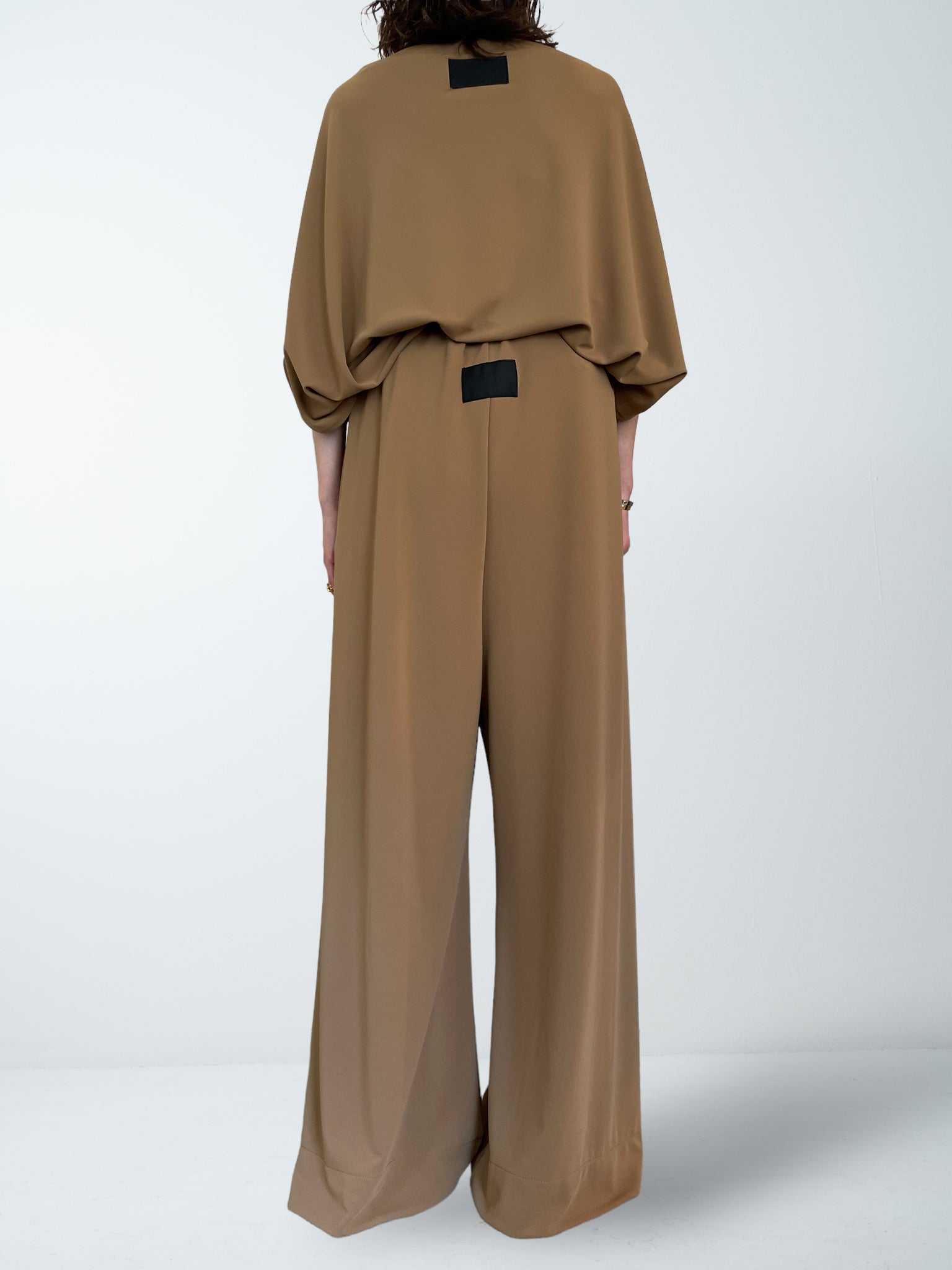 ALISON TROUSERS / MAT STRECH PONCH - C8