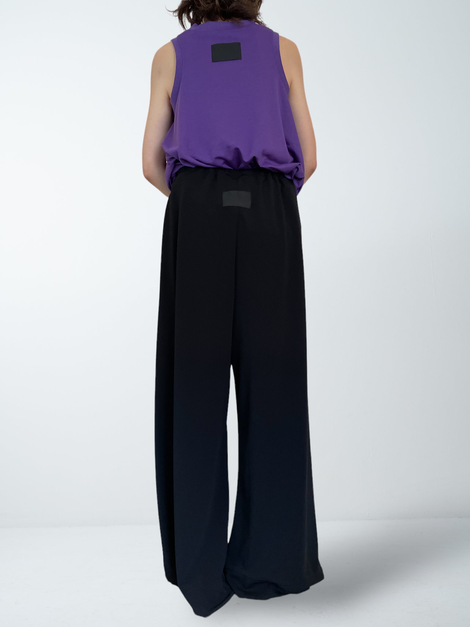 ALISON TROUSERS / MAT STRECH PONCH - ONLINE STORE EXCLUSIVE