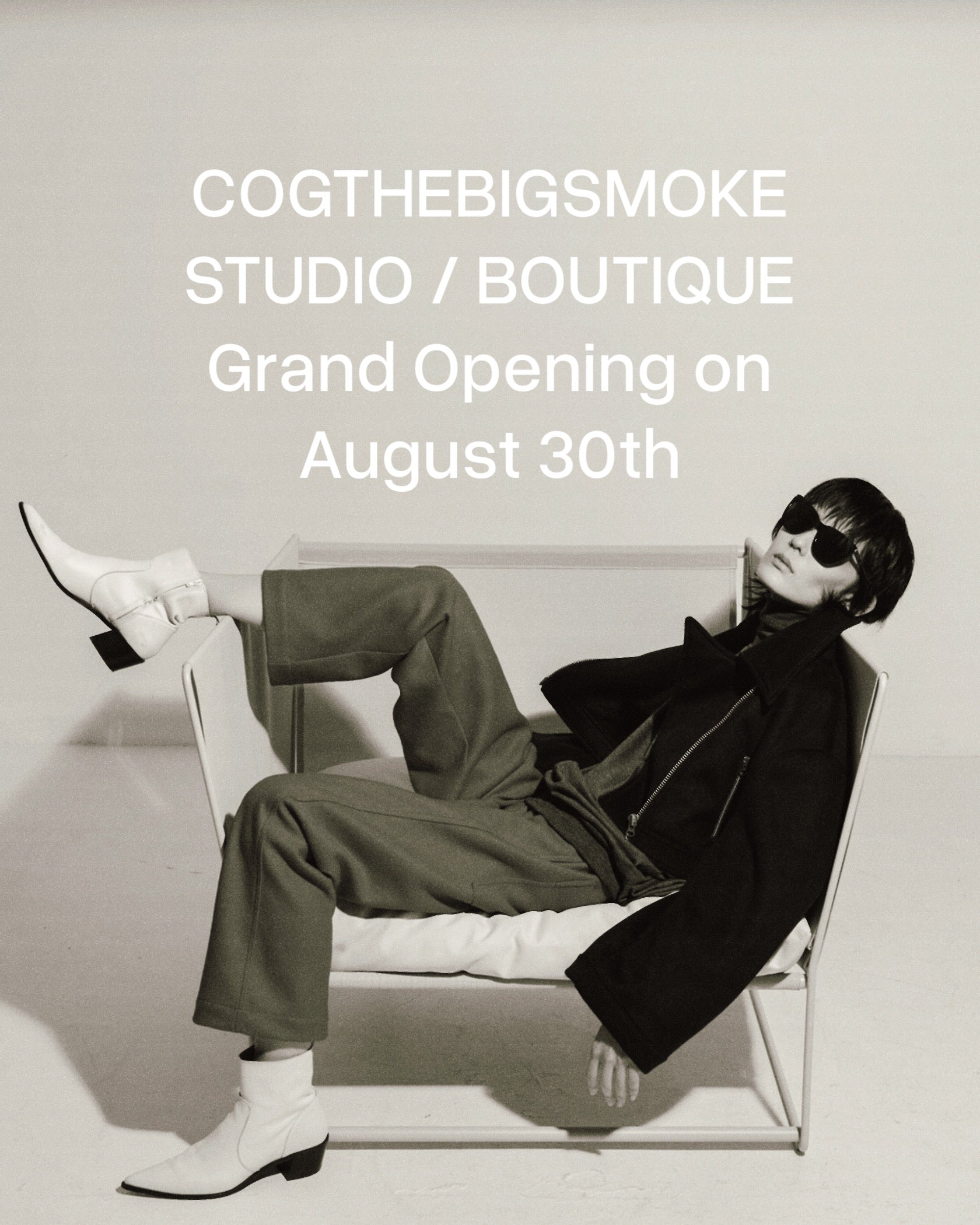 COGTHEBIGSMOKE Ouverture du studio/boutique - 30 août