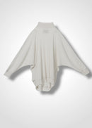 10 NAIA BOTTLE NECK TOP / SUPER LIGHT COTTON JERSEY - C14