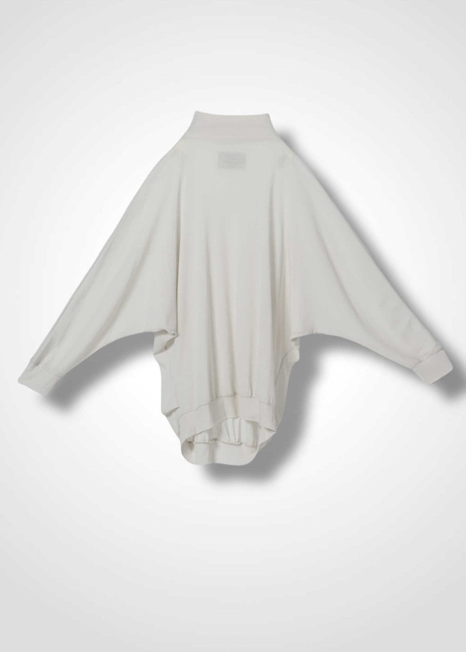 10 NAIA BOTTLE NECK TOP / SUPER LIGHT COTTON JERSEY - C14