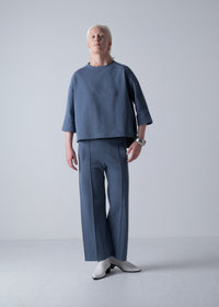 12 GALAXY SEMI-WIDE TROUSERS / STRETCH DOUBLE JERSEY - C10