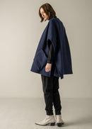 INES CAPE / BULKY BRUSHED DOUBLE-KNIT - C9