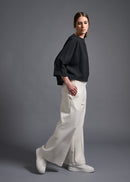 raglan sleeve short top, black, cogthebigsmoke, one size fits all, sustainable fashion, less is more, made in Japan, quiet luxury, minimalist