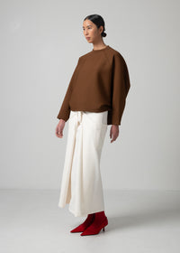 11 MINA DOUBLE WRAP SKIRT / ECO DOUBLE CT - C15