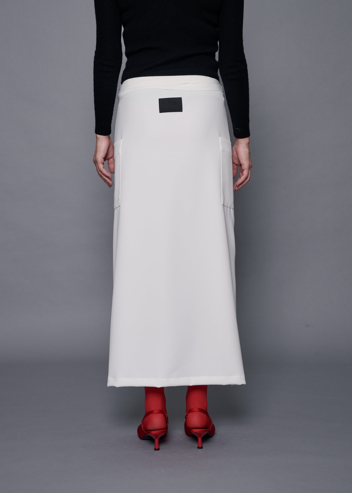 11 MINA DOUBLE WRAP SKIRT / ECO DOUBLE CT - C15