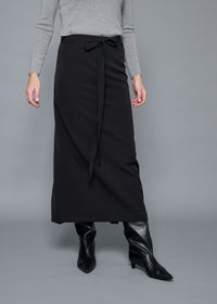 11 MINA DOUBLE WRAP SKIRT / ECO DOUBLE CT - C15