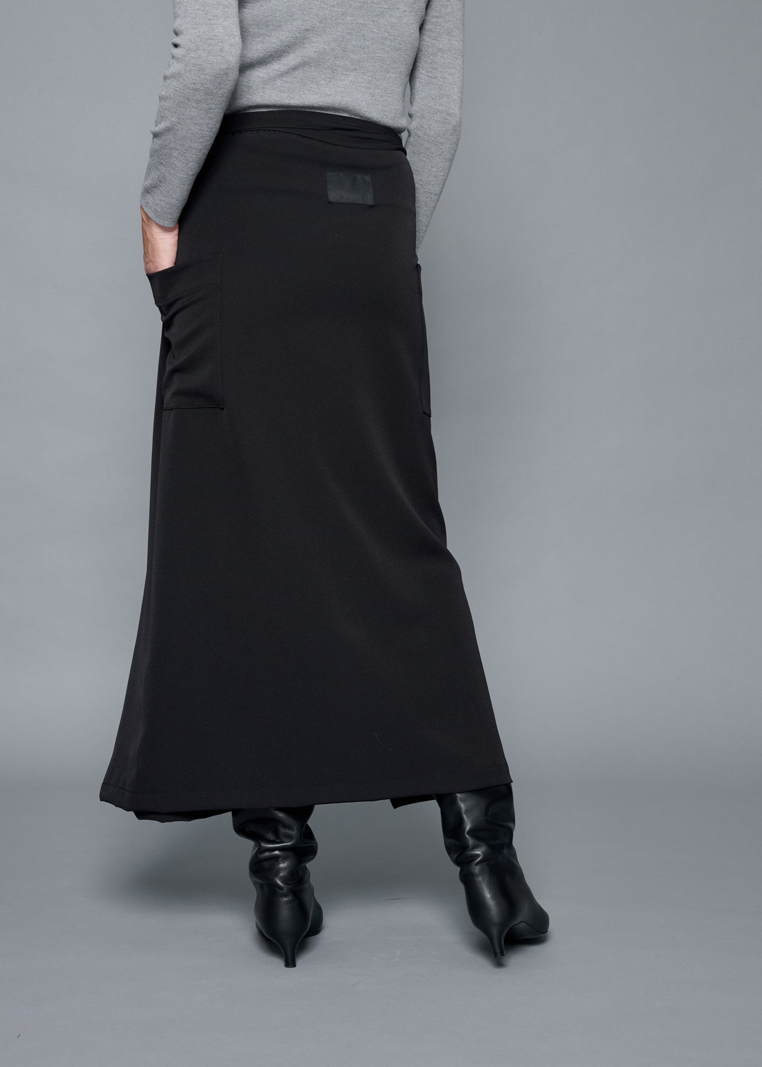 11 MINA DOUBLE WRAP SKIRT / ECO DOUBLE CT - C15