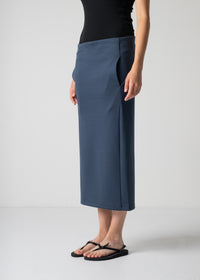 12 FIA SKIRT / DOUBLE AIR COTTON BLEND JERSEY - C12