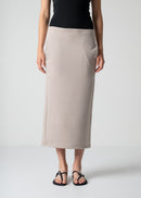 12 FIA SKIRT / DOUBLE AIR COTTON BLEND JERSEY - C12