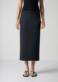 12 FIA SKIRT / DOUBLE AIR COTTON BLEND JERSEY - C12