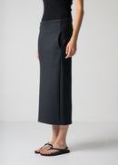 12 FIA SKIRT / DOUBLE AIR COTTON BLEND JERSEY - C12