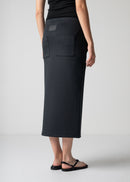 12 FIA SKIRT / DOUBLE AIR COTTON BLEND JERSEY - C12