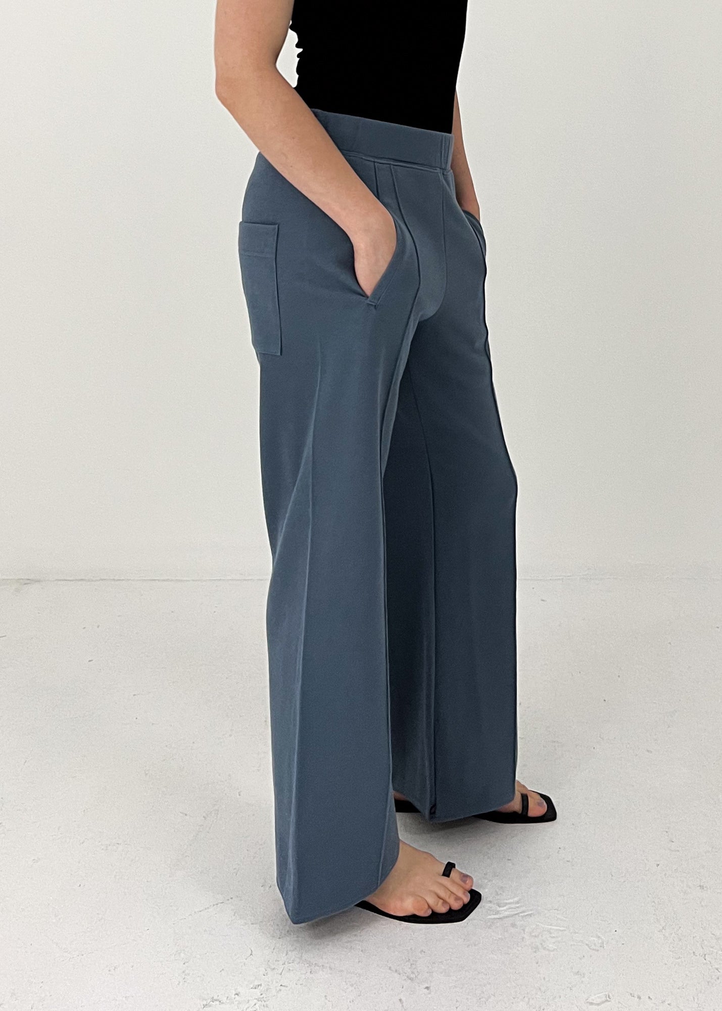 12 GALAXY SEMI-WIDE TROUSERS / STRETCH DOUBLE JERSEY - C10 – COGTHEBIGSMOKE