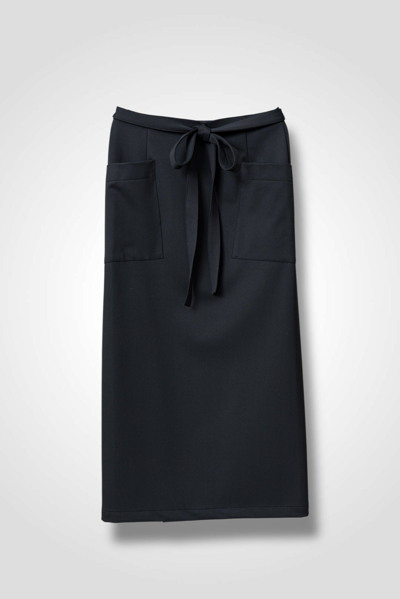 12 MIRANDA WRAP SKIRT / DOUBLE FACE SUITING - C13