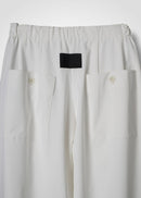 12 NIRVANA TUCKED HEM TROUSERS / OPAQUE TWILL - C14