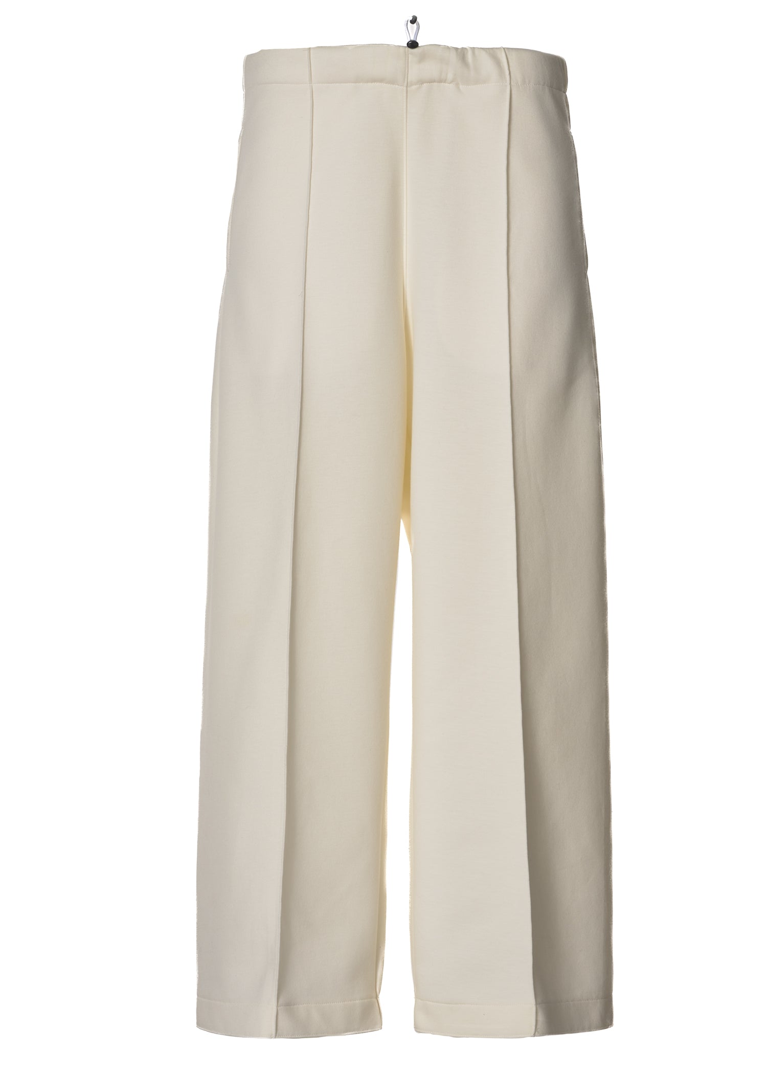 13 GENEVA WIDELEG TROUSERS / DOUBLE AIR COTTON BLEND JERSEY - C12