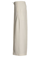 13 GENEVA WIDELEG TROUSERS / DOUBLE AIR COTTON BLEND JERSEY - C12