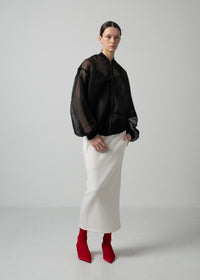 13 IRENE MA-1 / SHEER DOUBLE KNIT - C15