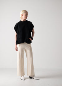 12 GALAXY SEMI-WIDE TROUSERS / STRETCH DOUBLE JERSEY - C10